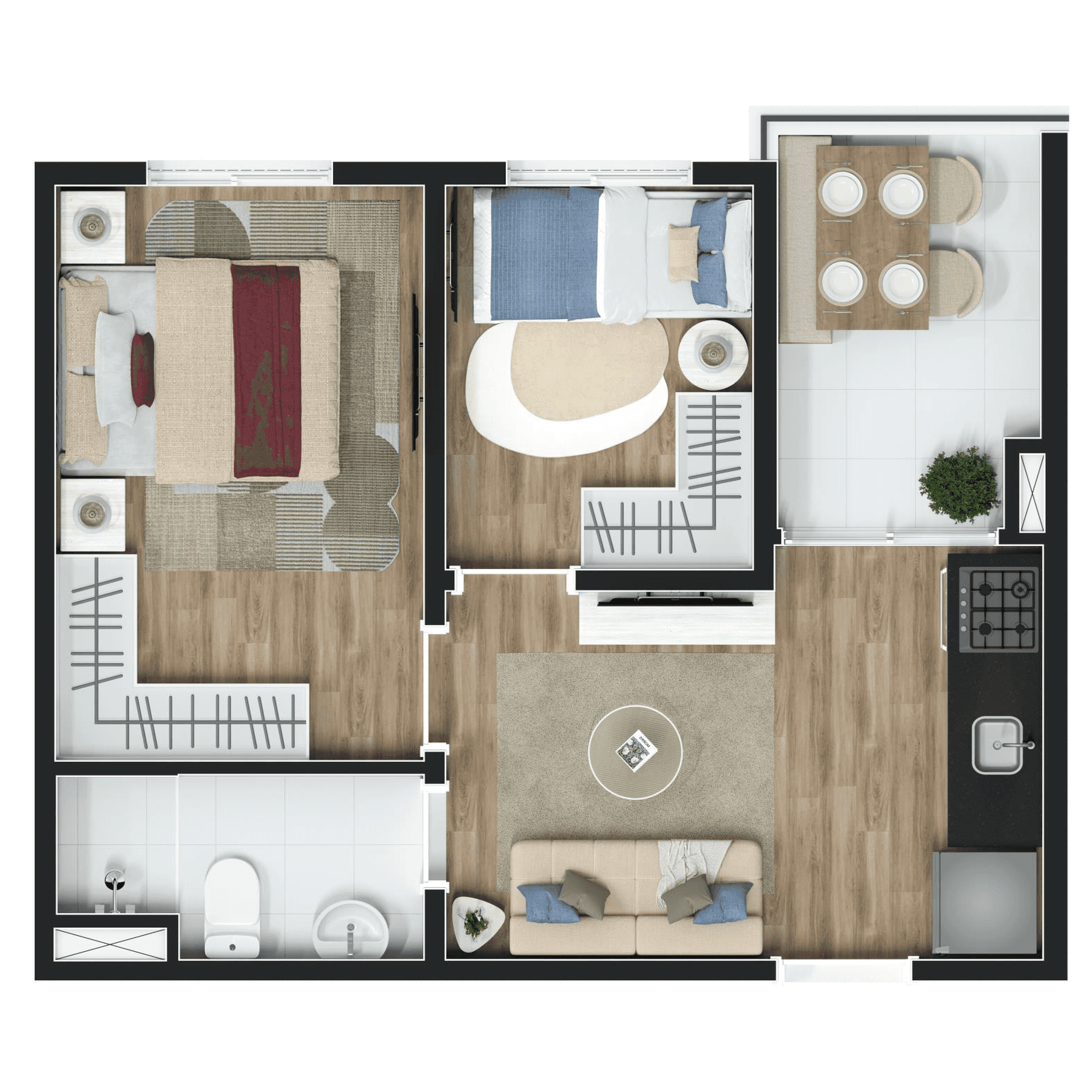 Planta 5 — Vinx Jurubatuba Home Resort - Fase 2